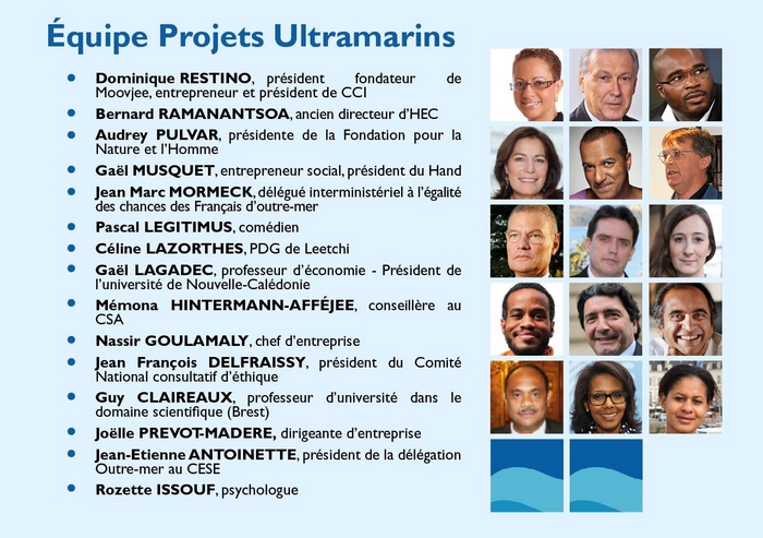 Équipe Projets Ultramarins