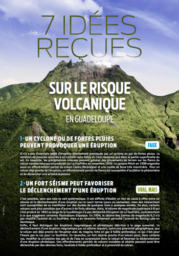 7 idées reçues sur le risque volcanique en Guadeloupe