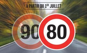 80 km/h : la mesure est entrée en vigueur ce dimanche 1er juillet